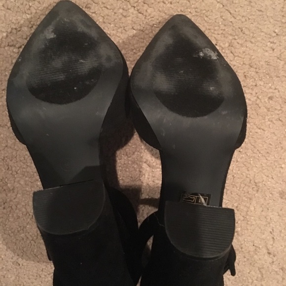 So Me Black Strap Heels - Picture 3 of 4